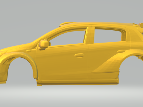 Mitusibishi mirage rally car Modelo de Impressão 3D