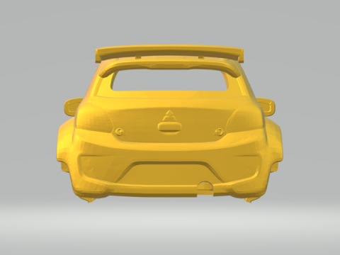 Mitusibishi mirage rally car Modelo de Impressão 3D