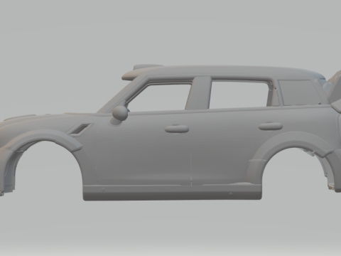 Countryman rally 3D प्रिंट मॉडल