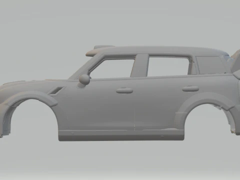 Countryman rally 3D Print Model
