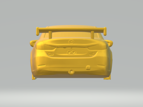 Mazda 6 sedan racecar Modelo de Impressão 3D