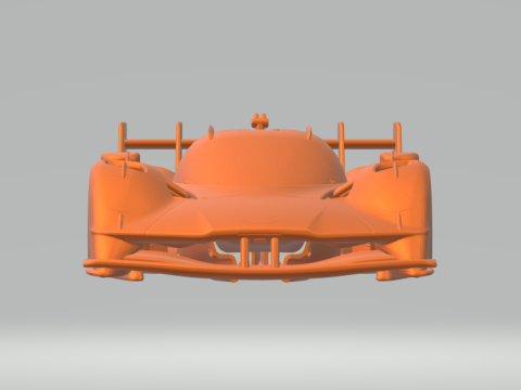 Aston Martin Valkyrie lmdh chiusa Modello di stampa 3D