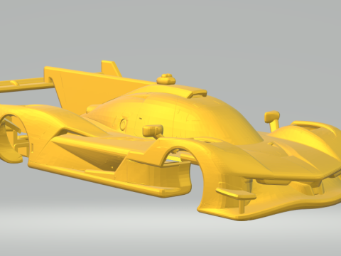 Alpine lmdh closed 3Dプリントモデル
