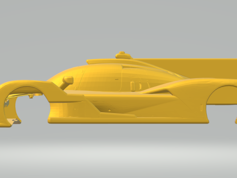 Alpine lmdh geschlossen 3D Druckmodell