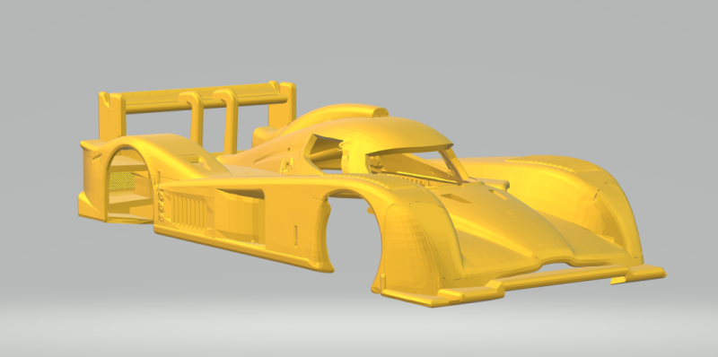 Aston martin lola 3D प्रिंट मॉडल .c4d .max .obj .3ds .fbx .stl .blend