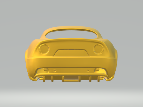 Alfa Romeo 8C Competizione 3D Print Model