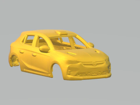 Opel corsa rally car 3D Print Model