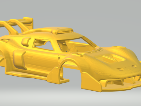 Radford-Lotus Type 62-2 Model Cetak 3D