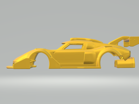 ラドフォード・ロータス タイプ 62-2 3Dプリントモデル