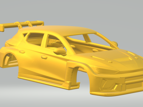 Cupra tcr 3D 打印模型