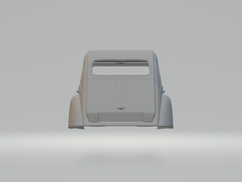 シトロエンCV2 3Dプリントモデル
