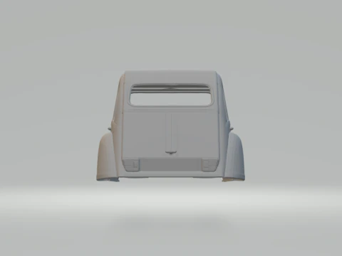 Citroen cv2 3D Print Model