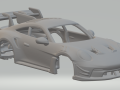 Porsche 911 custom 3D Print Model