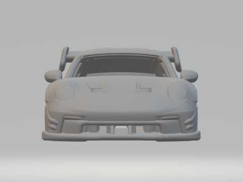 Porsche 911 personalizado Modelo de Impressão 3D