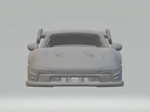 Porsche 911 custom 3D Print Model