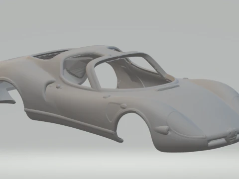 Alfa romeo 33 stadale 3D Print Model