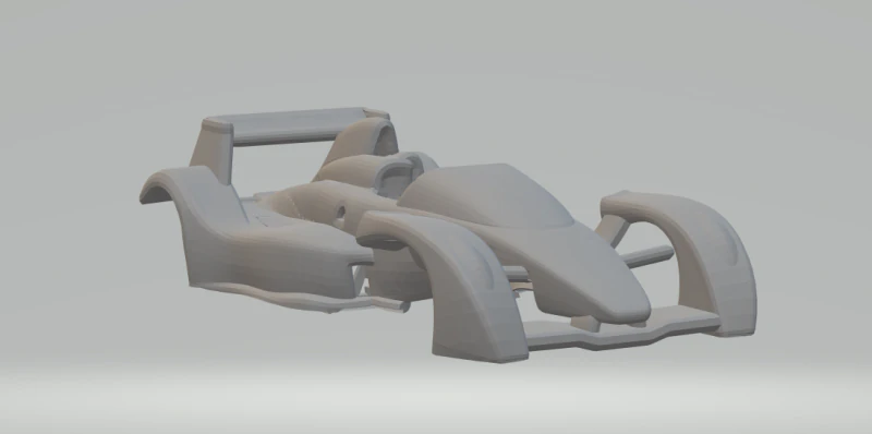 Caparo T1 3D Print Model .c4d .max .obj .3ds .fbx .stl .blend