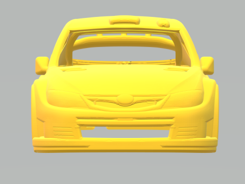 Reli subaru impreza wrx Model Cetak 3D