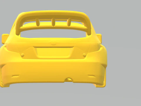 Subaru impreza wrx rally 3D Print Model