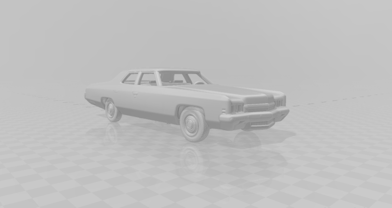 Chevrolet impala sedan 3D Print Model .c4d .max .obj .3ds .fbx .stl .blend