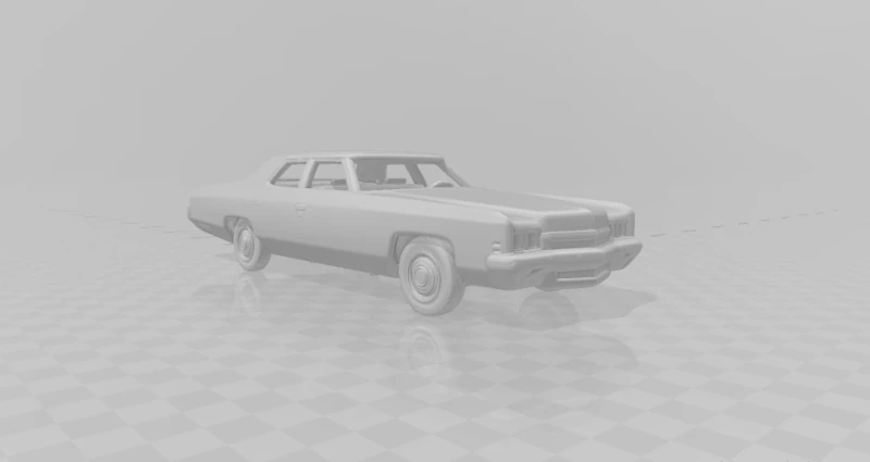 Chevrolet impala sedan 3D Print Model .c4d .max .obj .3ds .fbx .stl .blend 