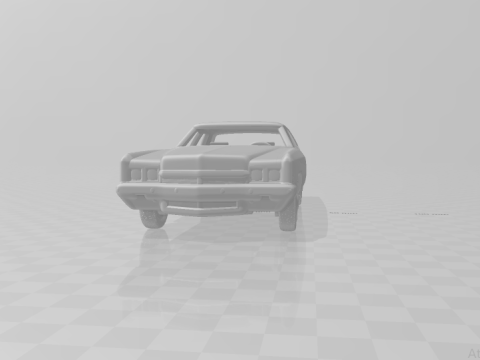 Chevrolet impala sedan 3D Print Model