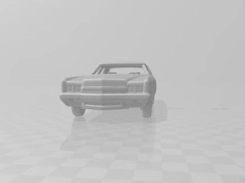 Chevrolet impala sedan 3D Print Model