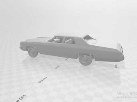 Chevrolet impala sedan 3D Print Model