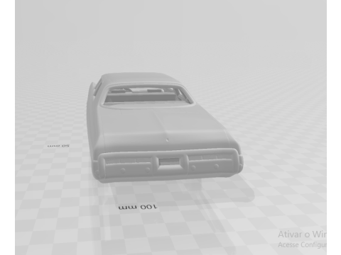 Chevrolet impala sedan 3D Print Model