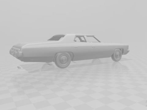 Chevrolet impala sedan 3D Print Model