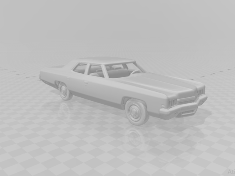 Chevrolet impala sedan 3D Print Model