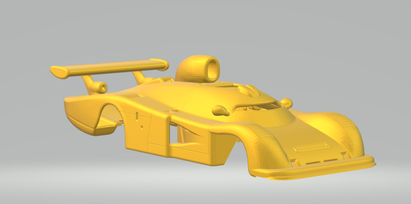 Renault a442 3D Baskı Modeli .c4d .max .obj .3ds .fbx .stl .blend 