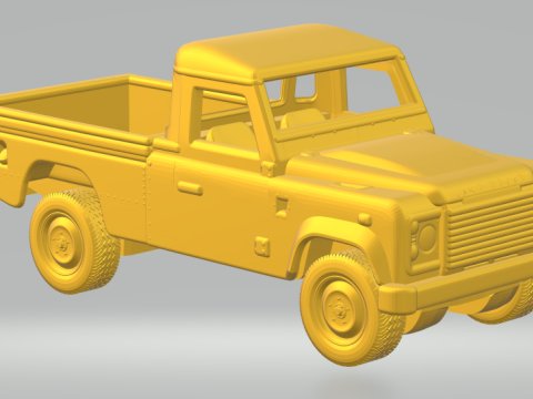 푸조 208e 3D 프린트 모델