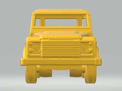 Peugeot 208 e 3D Druckmodell