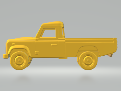 Peugeot 208 e 3D Druckmodell