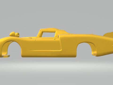 Alfa Romeo T33-2 Modello di stampa 3D