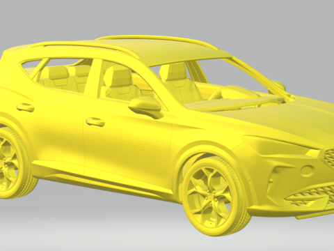 Cupra-voorman 3D printmodel