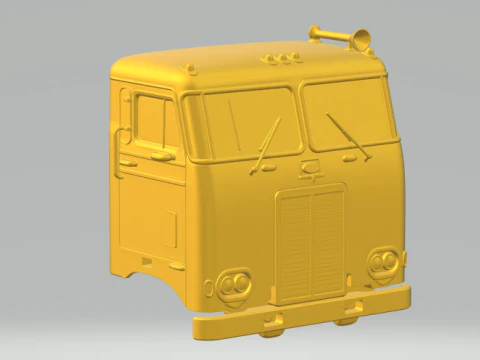 Peterbilt cab over 3D Print Model