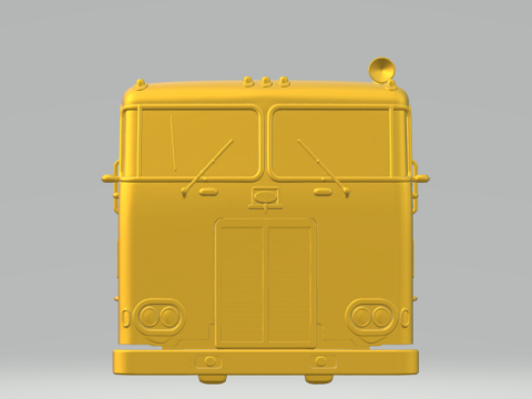 Taksi Peterbilt sudah lewat Model Cetak 3D