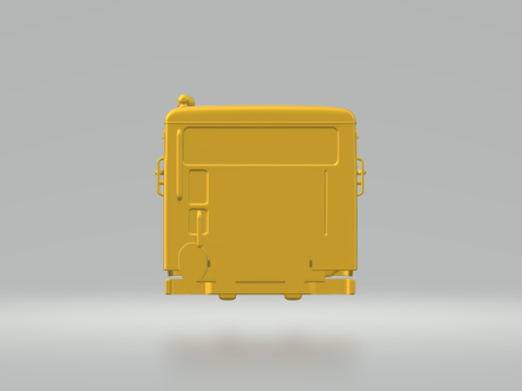 Taksi Peterbilt sudah lewat Model Cetak 3D