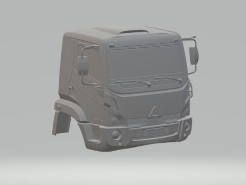 Agrale 9600 cabine 3D printmodel