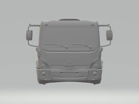 Agrale 9600 cabin 3D Print Model