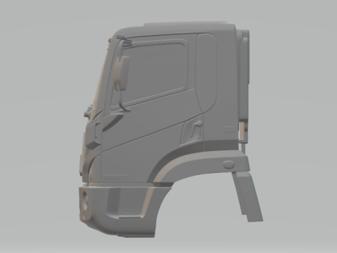 Agrale 9600 cabin 3D Print Model