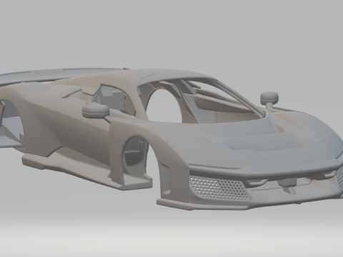 Ferrari f80 3D printmodel