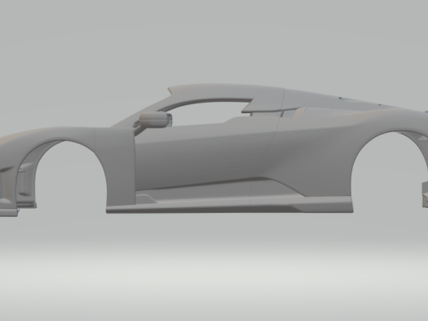 法拉利f80 3D 打印模型