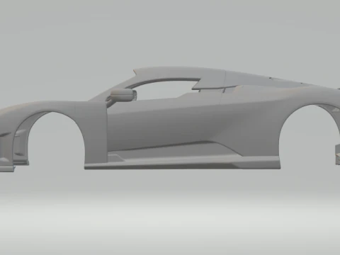 Ferrari f80 3D Print Model