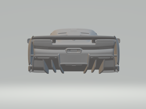 法拉利f80 3D 打印模型