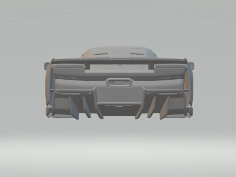 Ferrari f80 3D Print Model