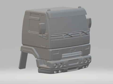 Cargo 816-Kabine 3D Druckmodell