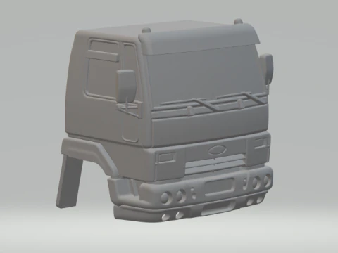 Cargo 816 cabin 3D Print Model